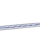 vidaXL Пад за пейка Оксфордска тъкан Синя лента 180 x 50 x 3 cm