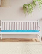 vidaXL Пад за пейка Оксфордска тъкан Тюркоаз 180 x 50 x 3 cm