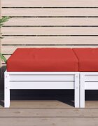 vidaXL Палетна възглавница червена 60x60x95 см Оксфорд плат