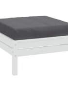 vidaXL Палетна възглавница меланж антрацит 60x60x95 см плат