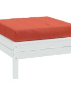 vidaXL Палетна възглавница меланж червени 60x60x95 см плат