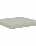 vidaXL Палетна възглавница за под 60x615x6 см бежова плат