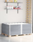 vidaXL Палетни страници сив 3 бр 150x100 см борова дървесина масив
