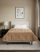 vidaXL Пълно годишно юрганче 140 x 220 cm Не Таупе Дишащo