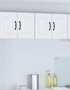 vidaXL Панел за миялна машина Kalmar 2 бр. Бяло Инженерна дървесина