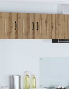 vidaXL Панел за миялна машина Kalmar 2 бр. Дъб Инженерна дървесина