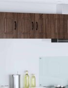 vidaXL Панел за миялна машина Kalmar 2 бр. Кафяв дъб