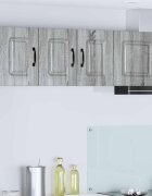 vidaXL Панел за миялна машина Kalmar 2 бр. Сив Сонома
