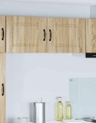 vidaXL Панел за миялна машина Kalmar 2 бр. Сонома дъб