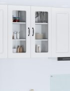 vidaXL Панел за миялна машина Kalmar Бяло 40 x 31 x 80 см