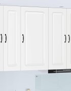 vidaXL Панел за миялна машина Kalmar Бяло 50 x 31 x 100 см
