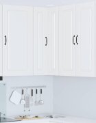 vidaXL Панел за миялна машина Kalmar Бяло 57 x 57 x 100 см