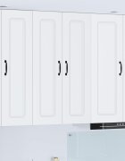 vidaXL Панел за миялна машина Kalmar Бяло 60 x 31 x 100 см