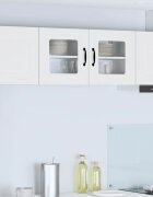 vidaXL Панел за миялна машина Kalmar Бяло 80 x 31 x 40 см
