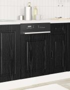 vidaXL Панел за миялна машина Kalmar Черния дъб 45 x 15 x 57 см