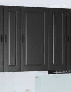 vidaXL Панел за миялна машина Kalmar Черно 50 x 31 x 100 см