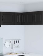 vidaXL Панел за миялна машина Kalmar Черно 57 x 57 x 40 см