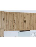 vidaXL Панел за миялна машина Kalmar Дъб 30 x 31 x 100 см