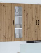 vidaXL Панел за миялна машина Kalmar Дъб 40 x 31 x 100 см