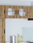 vidaXL Панел за миялна машина Kalmar Дъб 40 x 31 x 40 см