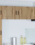 vidaXL Панел за миялна машина Kalmar Дъб 50 x 31 x 40 см