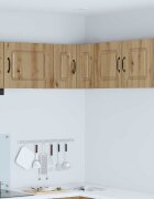 vidaXL Панел за миялна машина Kalmar Дъб 57 x 57 x 40 см