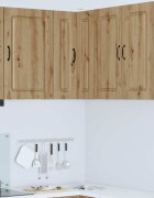 vidaXL Панел за миялна машина Kalmar Дъб 57 x 57 x 80 см