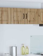 vidaXL Панел за миялна машина Kalmar Дъб 80 x 31 x 40 см