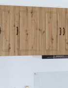 vidaXL Панел за миялна машина Kalmar Дъб 80 x 31 x 80 см