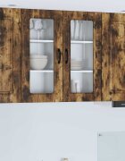 vidaXL Панел за миялна машина Kalmar Димян дъб 40 x 31 x 80 см