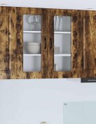 vidaXL Панел за миялна машина Kalmar Димян дъб 80 x 31 x 80 см