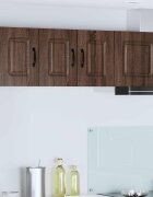 vidaXL Панел за миялна машина Kalmar Кафяв дъб 30 x 31 x 40 см