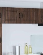 vidaXL Панел за миялна машина Kalmar Кафяв дъб 50 x 31 x 40 см
