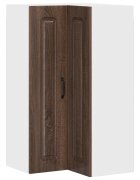 vidaXL Панел за миялна машина Kalmar Кафяв дъб 57 x 57 x 100 см
