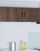 vidaXL Панел за миялна машина Kalmar Кафяв дъб 80 x 31 x 40 см