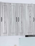vidaXL Панел за миялна машина Kalmar Сив Сонома 60 x 31 x 100 см