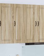 vidaXL Панел за миялна машина Kalmar Сонома дъб 30 x 31 x 100 см