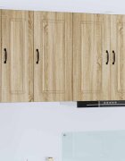 vidaXL Панел за миялна машина Kalmar Сонома дъб 40 x 31 x 80 см