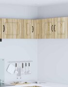 vidaXL Панел за миялна машина Kalmar Сонома дъб 57 x 57 x 40 см