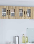 vidaXL Панел за миялна машина Kalmar Сонома дъб 60 x 31 x 40 см