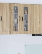 vidaXL Панел за миялна машина Kalmar Сонома дъб 60 x 31 x 80 см
