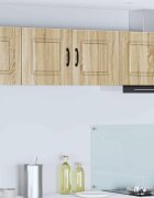 vidaXL Панел за миялна машина Kalmar Сонома дъб 80 x 31 x 40 см