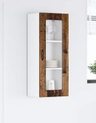 vidaXL Панел за миялна машина Kalmar Старо дърво 40 x 31 x 100 см