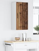 vidaXL Панел за миялна машина Kalmar Старо дърво 40 x 31 x 80 см