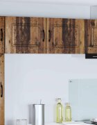 vidaXL Панел за миялна машина Kalmar Старо дърво 50 x 31 x 40 см