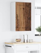 vidaXL Панел за миялна машина Kalmar Старо дърво 50 x 31 x 80 см