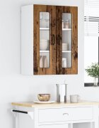 vidaXL Панел за миялна машина Kalmar Старо дърво 60 x 31 x 80 см