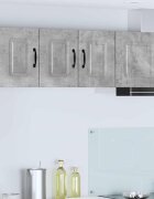 vidaXL Панел за миялна машина Kalmar Циментено сиво 30 x 31 x 40 см