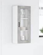 vidaXL Панел за миялна машина Kalmar Циментено сиво 40 x 31 x 100 см