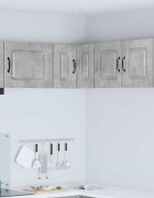 vidaXL Панел за миялна машина Kalmar Циментено сиво 57 x 57 x 40 см